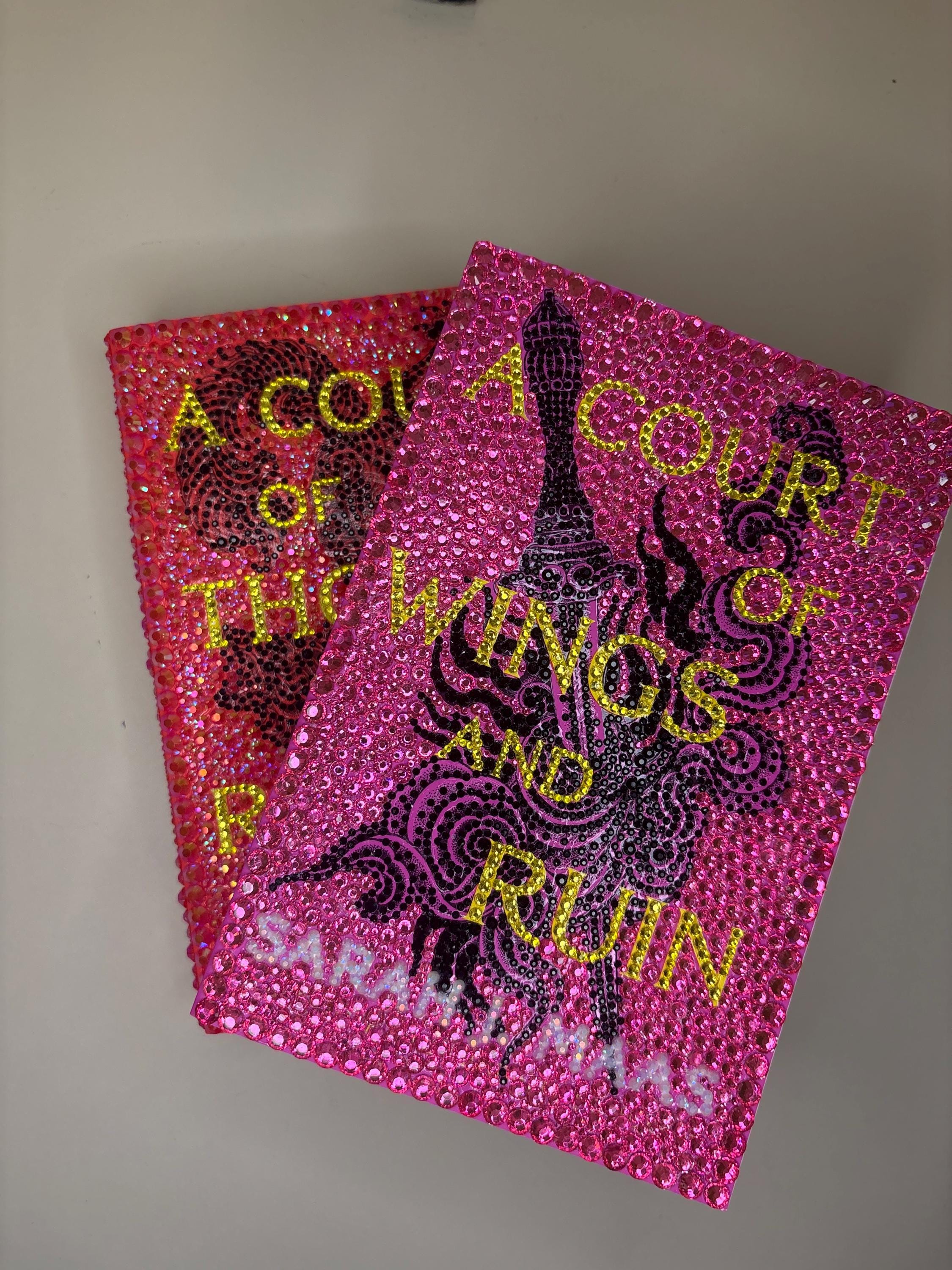 Custom Rhinestone Book Decor – Personalized Sparkle Book, Glam Gift - Etsy