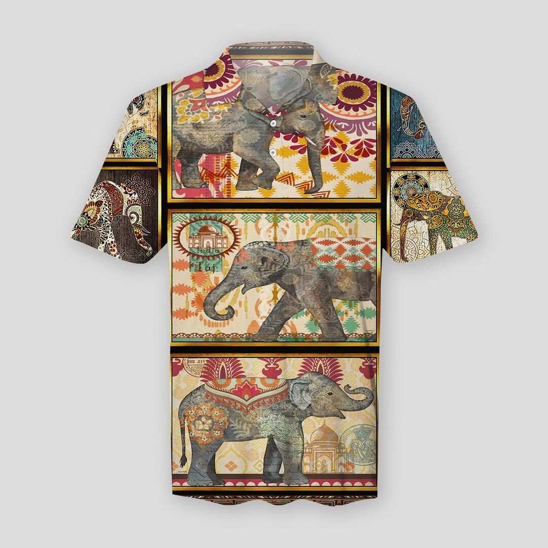 Elephant Elephant Polo Shirt for Men Polo T-shirt Men - Etsy