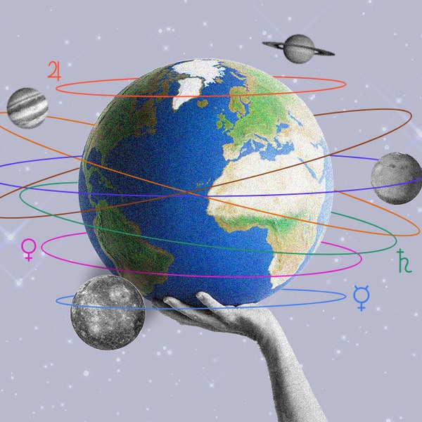 Astrocartography Chart - Etsy