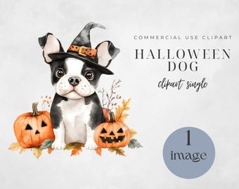 Digital Download, Puppies Dog Clipart, Pumpkin Dog Clipart, Halloween Png, Commercial Use, Cute Puppy Clip Art, Sublimation Files