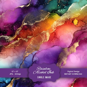 Alcohol Ink Digital Paper, Pattern for Scrapbooking, Commercial Use, Instant Download, High-Quality Background, DIY Craft Supplies