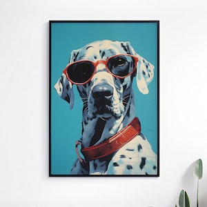 Dalmatian Print - Dalmatian Gift - Dalmatian Art - Cute Dog Prints - Dog Lover Gift - Dalmatian Poster - Dog Print Poster - Dog Wall Art