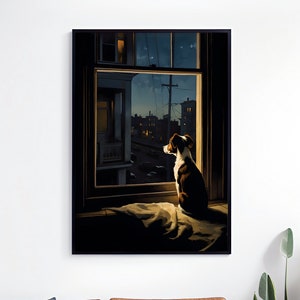 Jack Russell Terrier Print, Jack Russell Wall Art Poster, Jack Russell Gifts, Dog Lover Gift, Cute Dog Prints, Housewarming Gifts