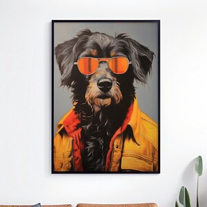 Vintage Dog Print - Cute Dog Prints - Dog Lover Gift - Dog Paw Print - Dog Print Poster - Dog Wall Art - Puppy Paw Prints - Dog Wall Print