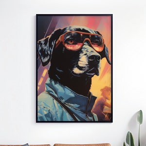 Vintage Dog Print - Cute Dog Prints - Dog Lover Gift - Dog Paw Print - Dog Print Poster - Dog Wall Art - Puppy Paw Prints - Dog Wall Print