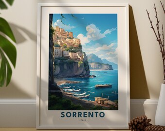Sorrento Travel Wall Art Print - Italy Travel Print - Italy Travel Poster - Sorrento Print Poster - Sorrento Wall Art - Sorrento Artwork