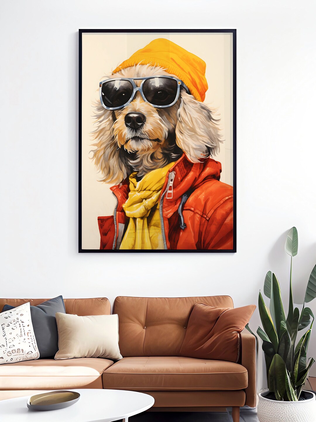 Vintage Dog Print Cute Dog Prints Dog Lover Gift Nursery Print Dog ...