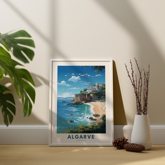 Algarve Travel Wall Art Print - Portugal Wall Art Print - Algarve Wall Decor - Portugal Gift - Algarve Gift - Algarve Print Poster - Algarve