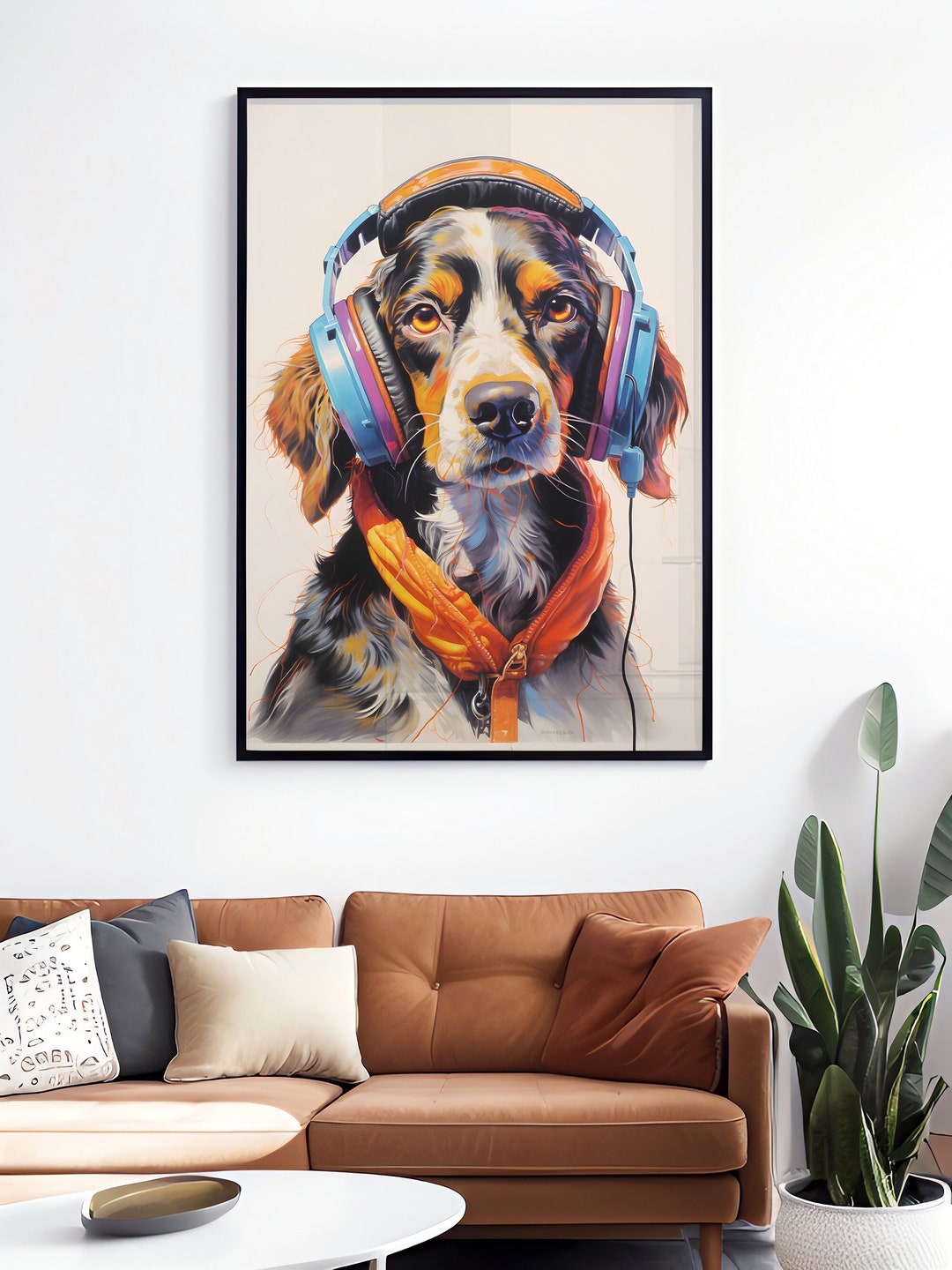 Vintage Dog Print Cute Dog Prints Dog Lover Gift Dog Paw Print Dog ...