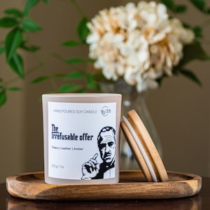The Irrefusable OfferI Unique Scented Candle | Soy Wax | Hand Poured in Australia | 40+ Hr Burn I Eco-friendly gift I Classic Collection
