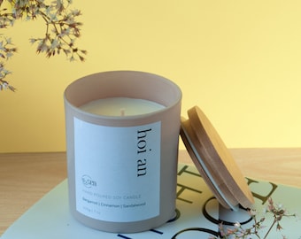 HoiAn | Artisan hand-poured soy wax container candle | Authentic triple-scented candle | Vietnam-inspired Collection