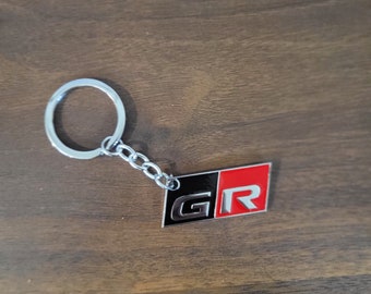 Toyota GR racing key chain