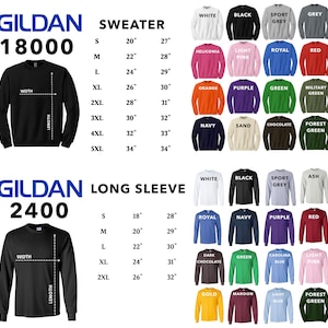 a long sleeved shirt with the words gilan and long sleeves