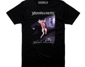 Meowgadeth Tshirt T shirt Tank Long Sleeve Sweater Hoodie Tote Bag Pillow Man Woman cat lover Gothicat