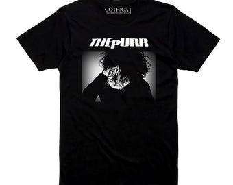 The Purr Tshirt T shirt Tank Long Sleeve Sweater Hoodie Tote Bag Pillow Man Woman cat lover Gothicat
