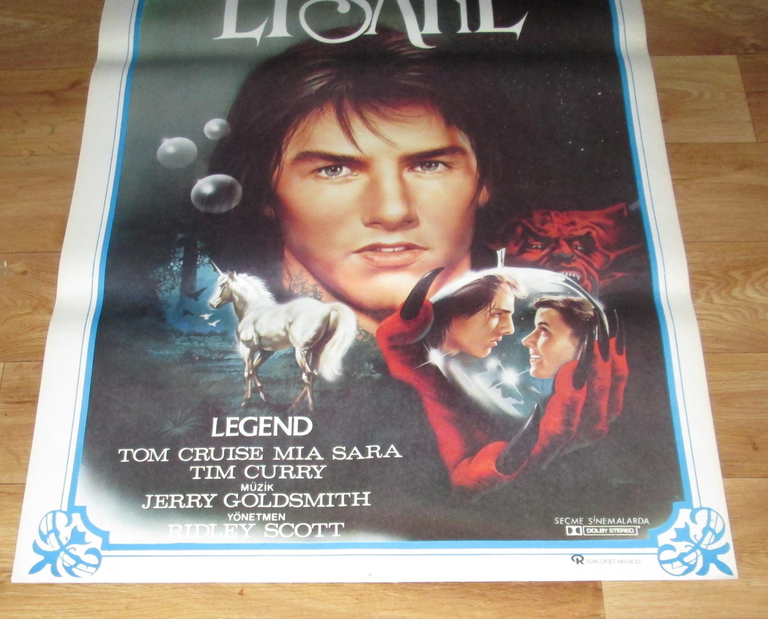TOM CRUISE 1985 Mia Sara Legend Vintage ORIGINAL Ridley Scott Fantastic ...