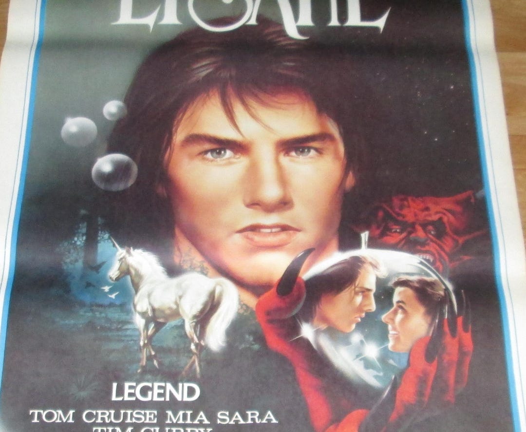 TOM CRUISE 1985 Mia Sara Legend Vintage ORIGINAL Ridley Scott Fantastic ...