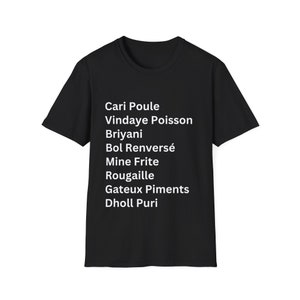 Mauritian Food Unisex T-shirt