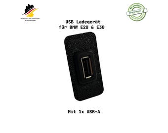 Caricabatterie USB-A per BMW E28 E30 (1x USB-A)