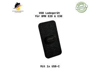 Caricabatterie USB-C per BMW E28 E30 (1x USB-C)