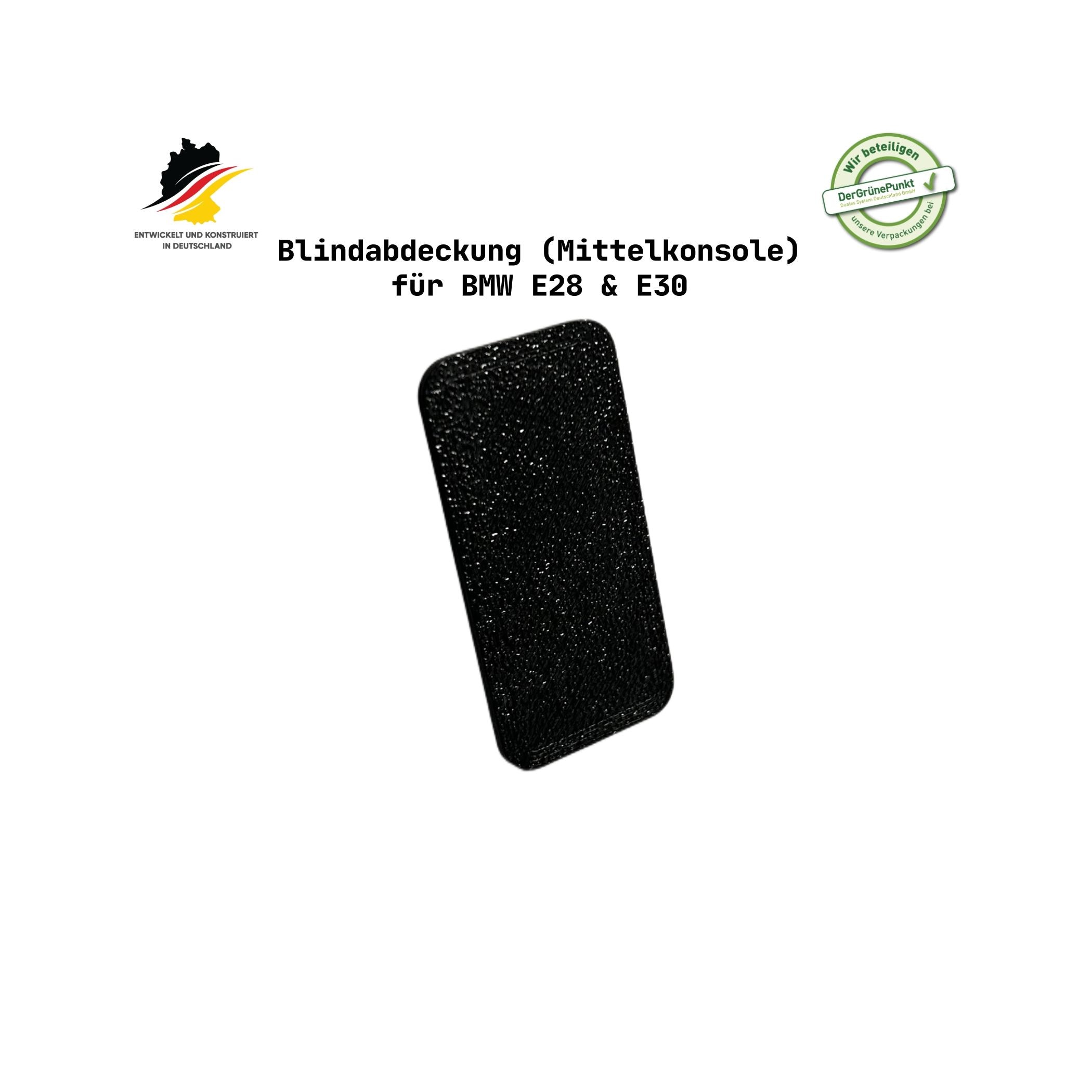 Copertura cieca (consolle centrale) per BMW E28 E30