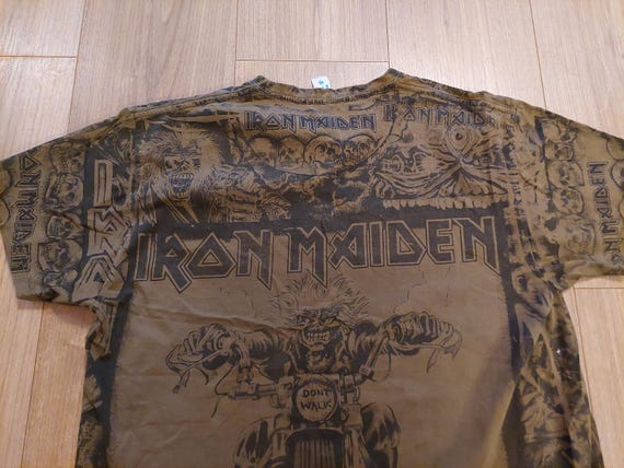 T SHIRT IRON Maiden Future Past Tour 2024 Taille Large 100 % coton 182 grammes EUR 57,00 - FR