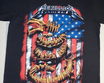 METALLICA US Promo Rare Vintage Shirt aus den 90'er Jahren - 67 cm x 51 cm Original Graphic T shirt - M thrash metal vintage metallica shirt rutschfest