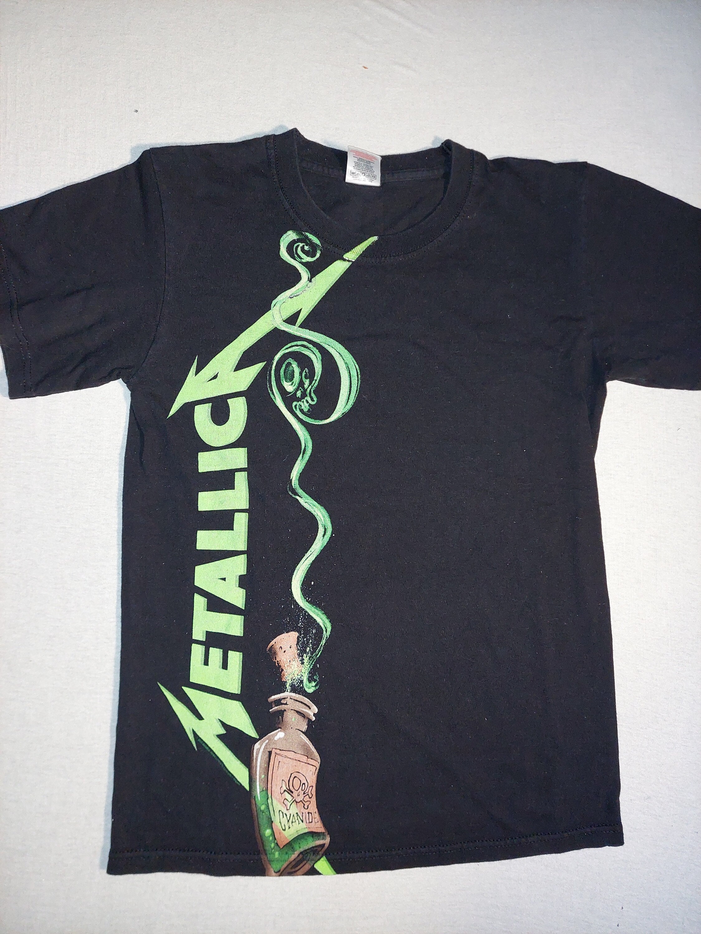 METALLICA Unique Cyanide Rare Vintage Shirt From the 90's -vivid