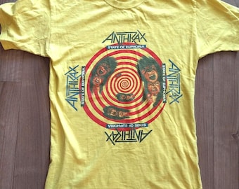 ヴィンテージ 90 年代 LA GUNS コンサート ツアー T シャツ