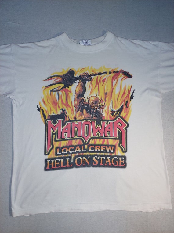 MANOWAR - 1998 - Hell on Stage tour Rare Vintage … - image 1