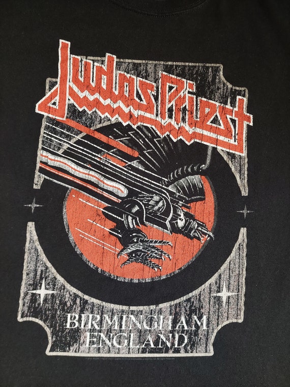 JUDAS PRIEST BIRMINGHAM Promo Rare Vintage shirt … - image 5