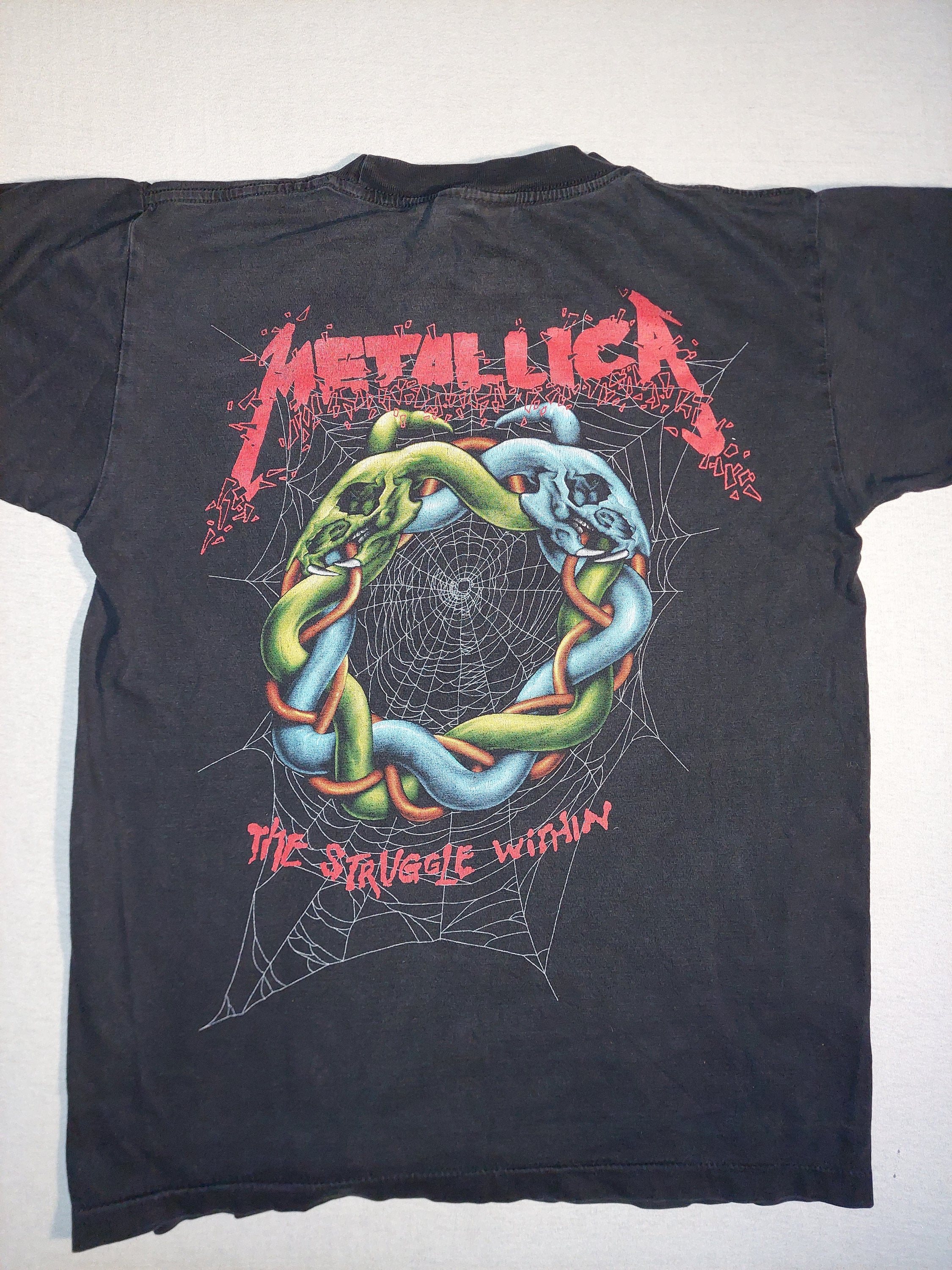 METALLICA DAMAGE Inc Unique 90s Rare Vintage Style Shirt