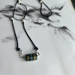 Pearl and Millefiori Bead Necklace “INDRA” by SOMAPAVAMA