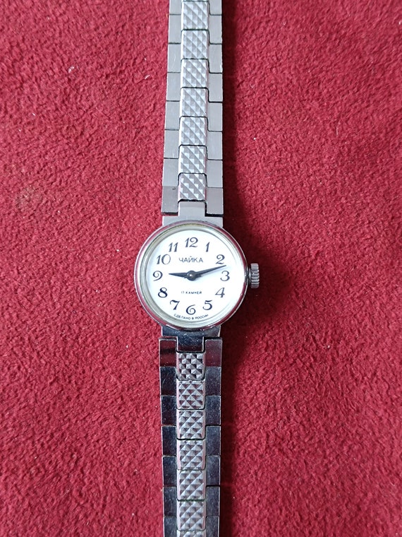 Vintage Wrist Watch"Chaika"(Gull), Women Mechanic… - image 7