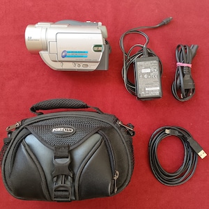 Video camera Sony DCR-DVD405E, working video camera