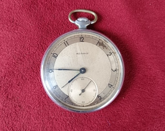 Working pocket watch Lightning. . A collectible pocket watch. Soviet pocket watch. Molniya