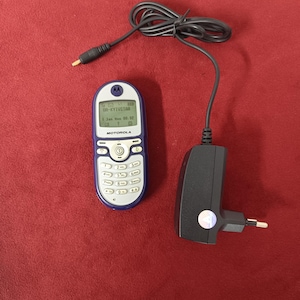 Retro phone Motorola C200. Vintage phone Motorola C200. working, retro Motorola