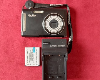 Digital camera Rollei XS-8 Digital Camera (8 Megapixels, 3-gang Opt. zoom, 7.6 cm (3 inch) display) , working digital camera