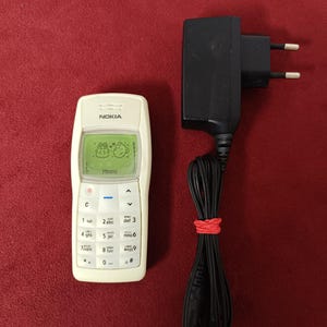 Retro phone Nokia 1100. Vintage phone Nokia 1100. working, Nokia phone