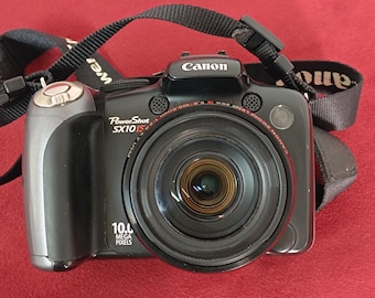 【美品】Canon PowerShot SX10 IS Canon Powershot SX10 IS Digital Camera, 10 MP - Etsy