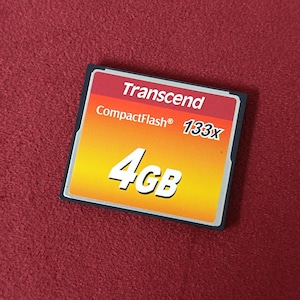memory card Transcend 4 GB 133X CompactFlash Card