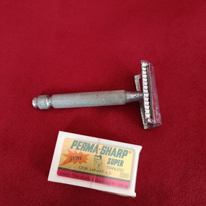 Maquinilla de afeitar vintage para afeitar