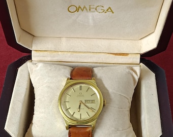 vintage watch mechanical Omega watch, 1970s