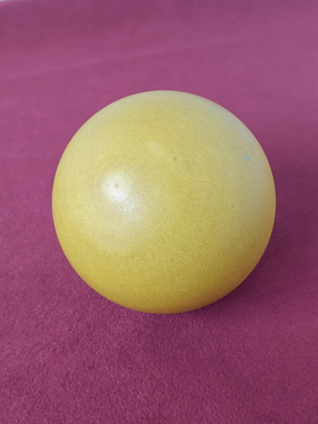 Vintage Yellow Bakelite Ball, Soviet Decor - Etsy
