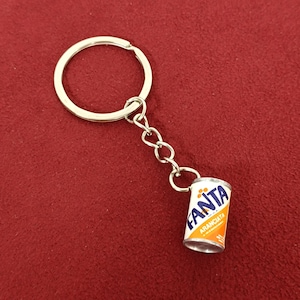 vintage keychain, fanta, key chain