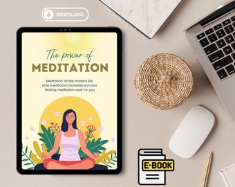 The Power of Meditation eBook Digital Download