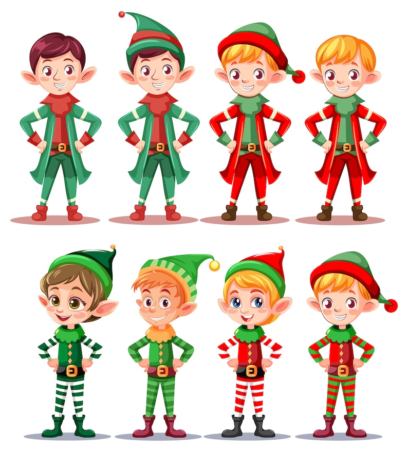 Christmas Elf SVG | Elf Svg | Elf Hat Svg | Elf Monogram Svg | Elf Feet ...