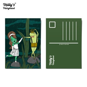 Milly's Fairyland® reine de cœur - carte postale