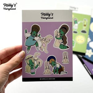 Milly's Fairyland Hasi - Stickerbogen