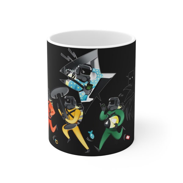 Lethal Company cartoon style Ceramic Mug